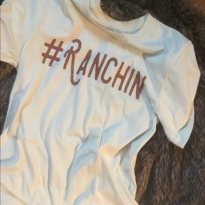 New #ranchin tee